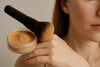Mineral powder foundation for dry skin