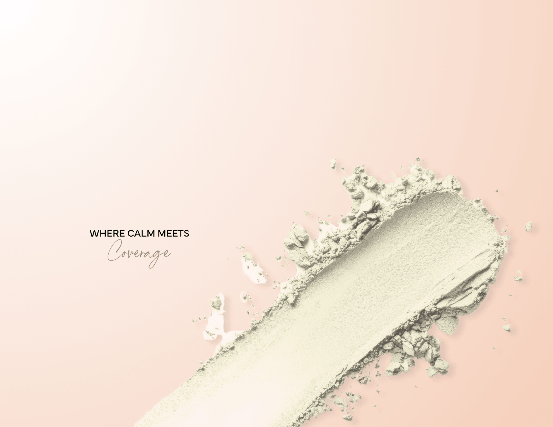 Minerale Concealer swatch showcasing coverage, blending seamlessly for a flawless look. Perfect concealer for all skin types.