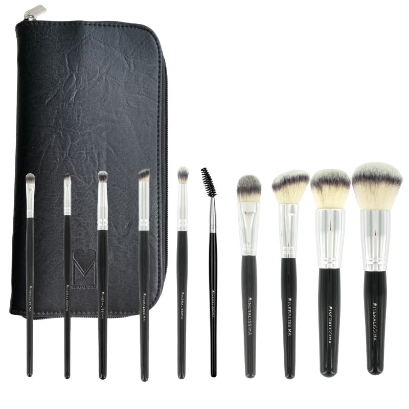 Professional 10-piece makeup brush set