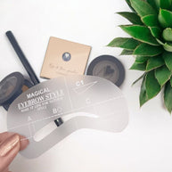Eyebrow stencils, 4x Magical Eyebrow style