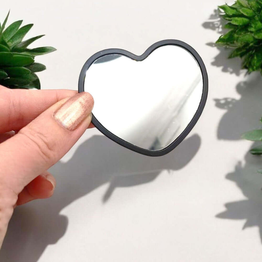 Small heart mirror
