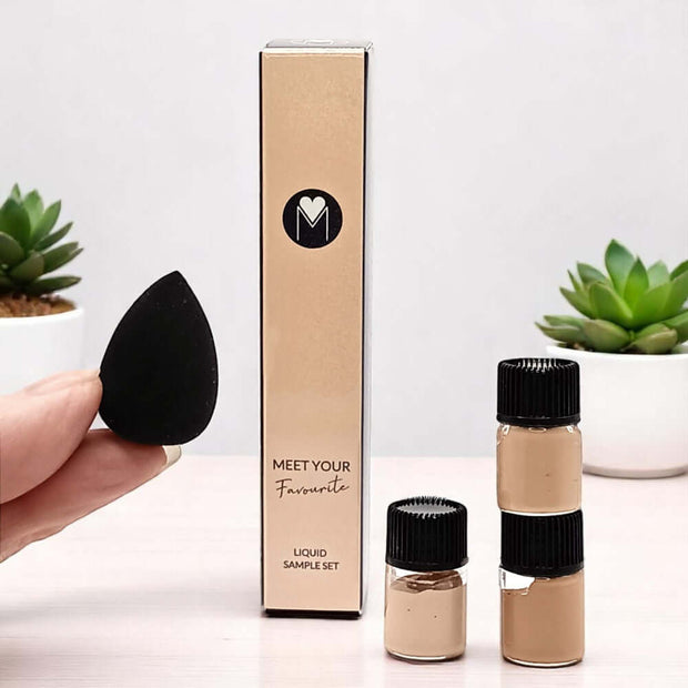 Meet your favourite - 5pc liquid foundation test set