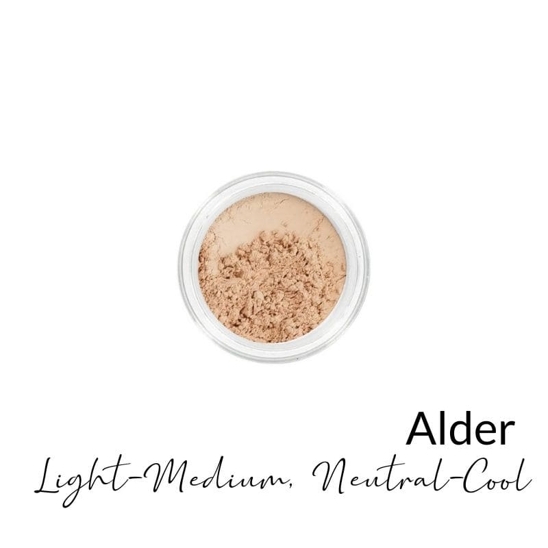 Sample mineral foundation