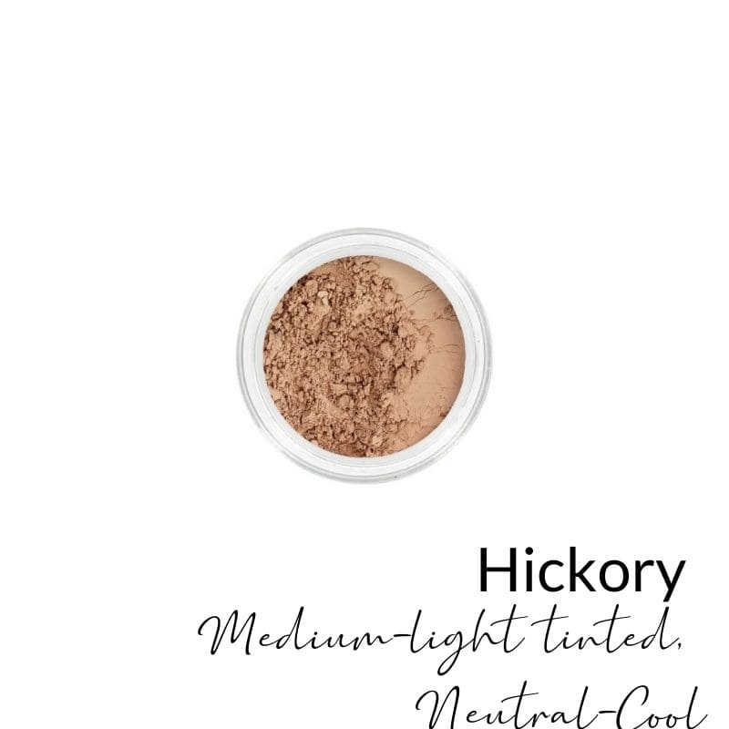 Sample mineral foundation