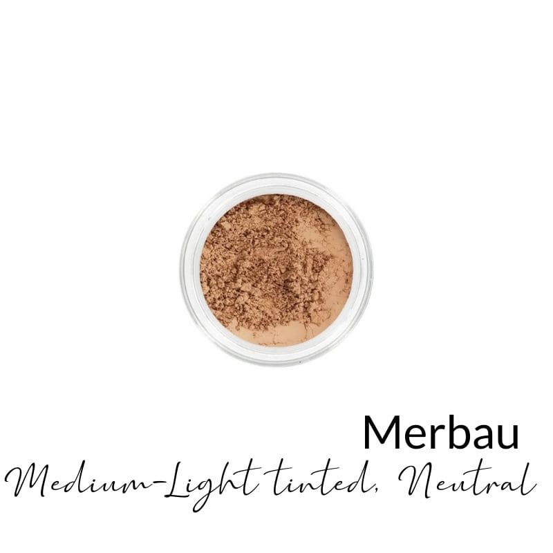 Sample mineral foundation
