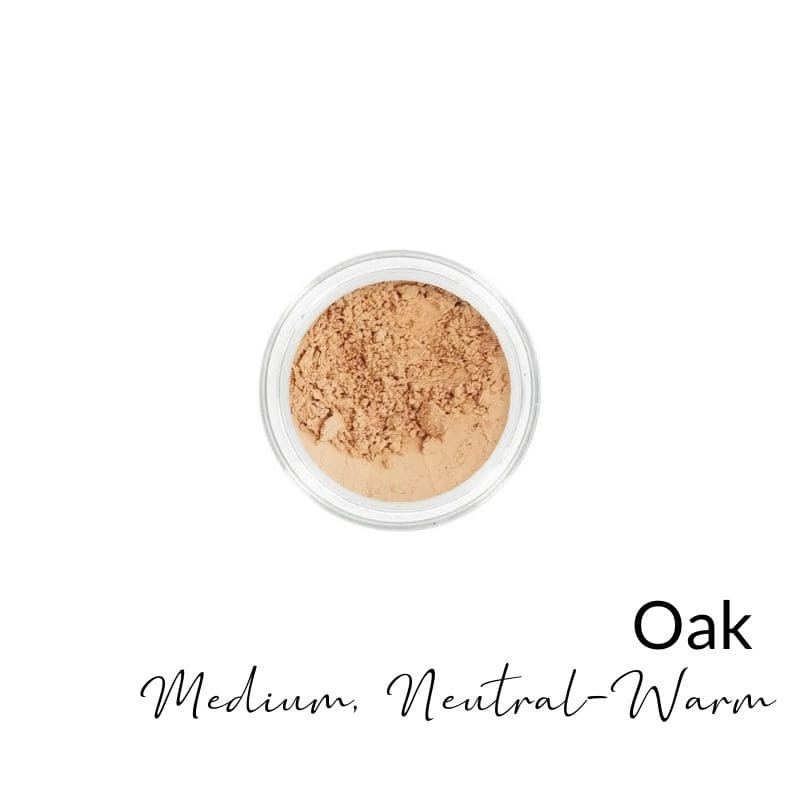 Sample mineral foundation