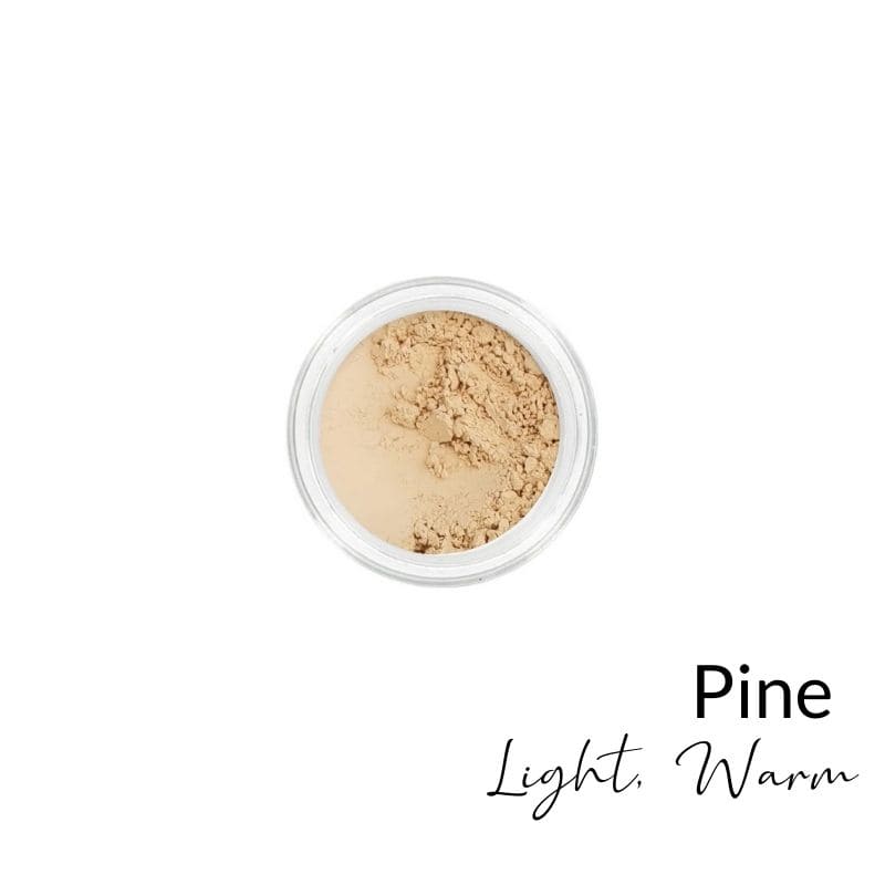 Sample mineral foundation