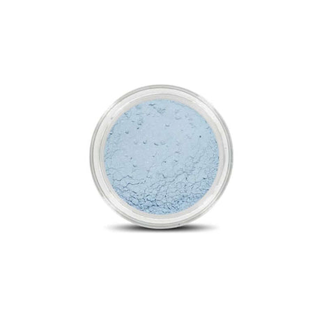 Hellblauer Mineral Eyeshadow Alon in a jar