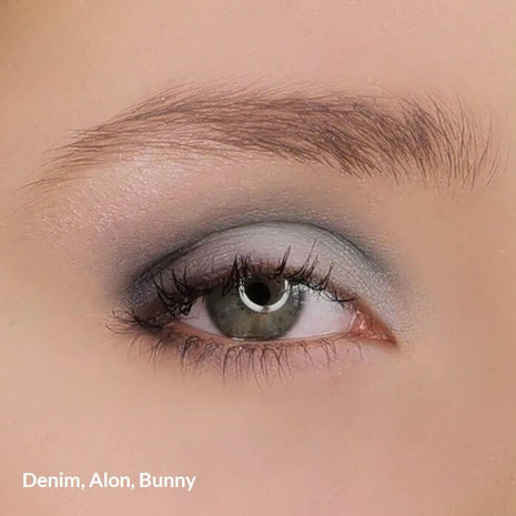 Eye makeup with Denim, Alon und Bunny
