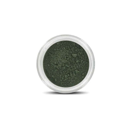Matter dunkelgrüner Mineral Eyeshadow Forest in a jar