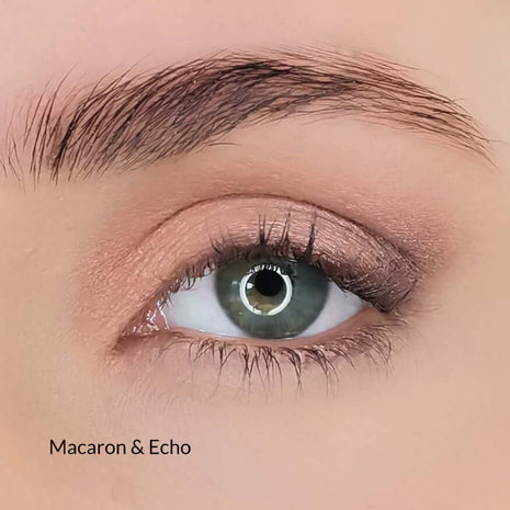 Eye makeup with Macaron und Echo