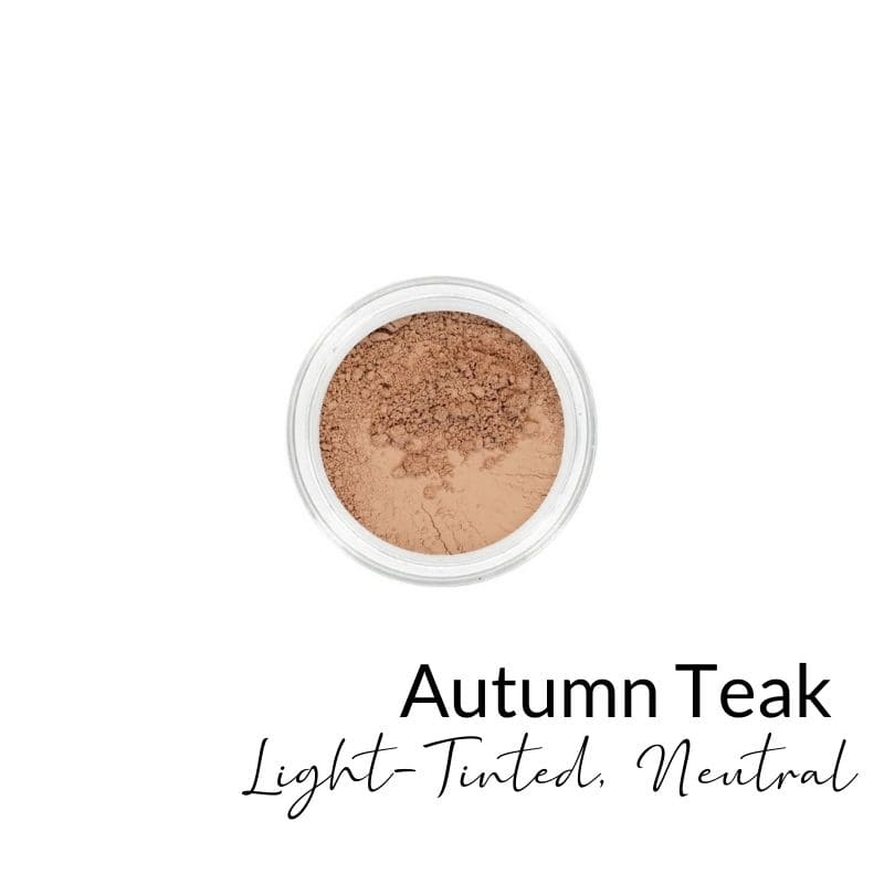 Sample mineral foundation