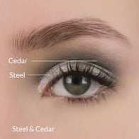 Mineral eyeshadow Steel